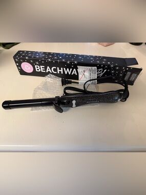 Beachwaver B1 black and glitter